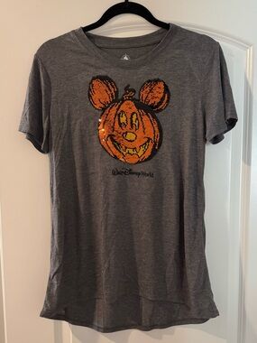 Disney Halloween Sequin Color Changing Shirt